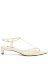 Jil Sander 45 Leather Sandals
