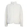 Jil Sander Natural White Cotton Fleece Jacket In White