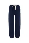 Jil Sander Navy Blue Cotton Joggers In Blue