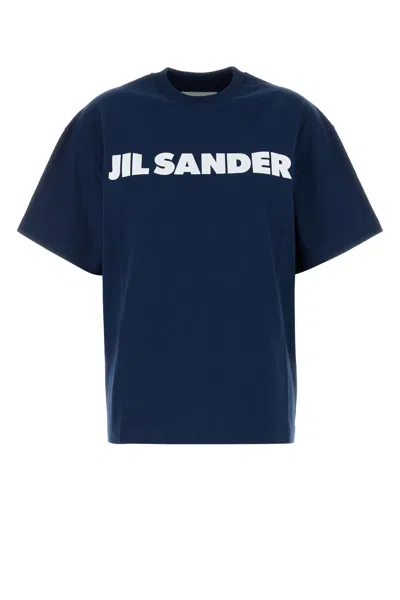 Jil Sander Navy Blue Oversize T-shirt