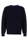 Jil Sander Man Sweater Military Green Size 44 Wool In Multi