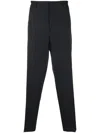 Jil Sander Straight Leg Trousers In Blue
