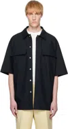 Jil Sander Navy Cotton Shirt