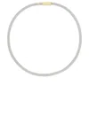 Jil Sander Necklace In Gold Silver