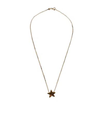 Jil Sander Necklace With Pendant In Burgundy