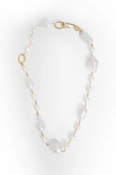 Jil Sander Necklaces In Silver