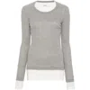 Jil Sander T-shirt In Gray