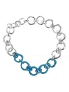 Jil Sander Enamelled Brass New Lightness Chain Necklace