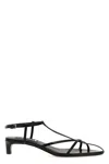 Jil Sander Black New Tripon 2 Sandals