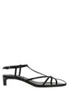 Jil Sander Black New Tripon 2 Sandals