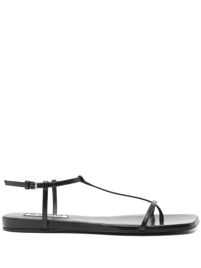 Jil Sander New Tripon 2 Sandals In Schwarz