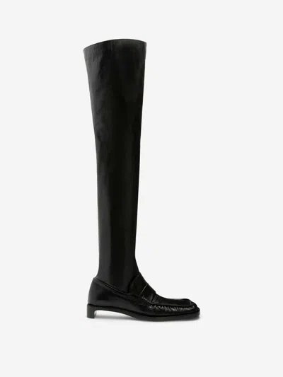 Jil Sander Nikki High Boots In Black
