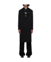 Jil Sander Notched-collar Peacoat In Black
