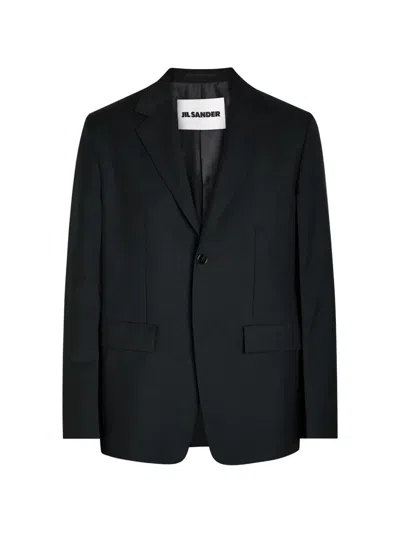 JIL SANDER NOTCHED POCKET BLAZER