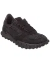 JIL SANDER JIL SANDER NYLON & SUEDE SNEAKER