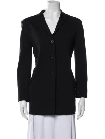 Pre-owned Jil Sander Nylon Blazer In Blue
