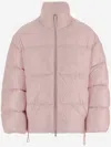 Jil Sander Nylon Down Jacket In Multi