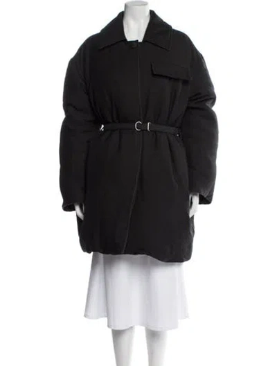 Pre-owned Jil Sander Nylon Parka In Gray