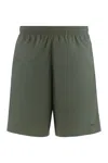 Jil Sander Drawstring-pocket Swim Shorts In Green