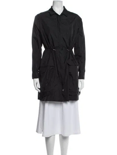 Pre-owned Jil Sander Nylon Utility Jacket In Black