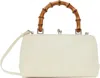 Jil Sander Off-white Goji Bamboo Mini Bag In 106 Eggshell