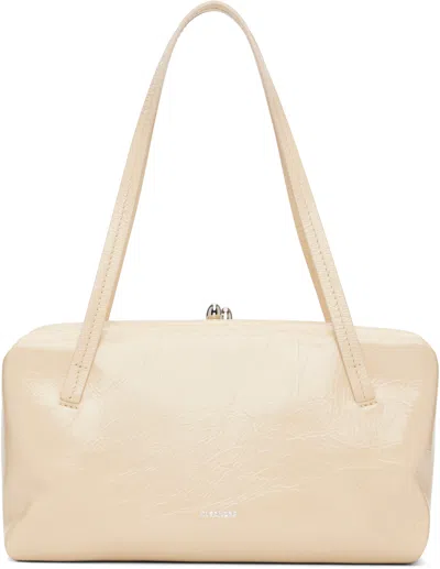 Jil Sander Off-white Goji Pillow Small Bag In Neutral