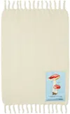 Jil Sander Off-white Mushroom Mohair Blanket In 100 White