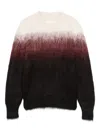 Jil Sander Ombré-effect Sweater In Multi
