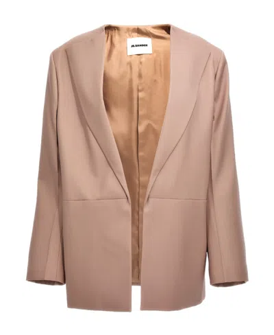 JIL SANDER JIL SANDER STRAIGHT HEM TAILORED JACKET
