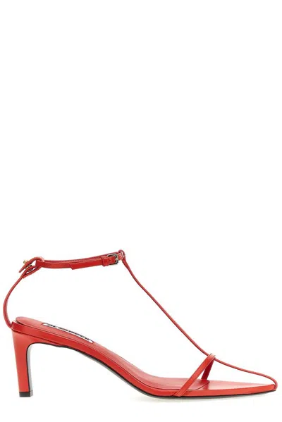 Jil Sander Open Pointed In Red