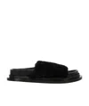 Jil Sander Open Toe Cold Drag In Black