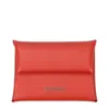 Jil Sander Orange Leather Wallets In Brown