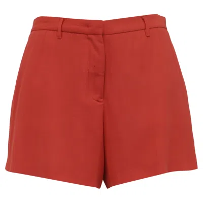 Jil Sander Orange Shorts In Red