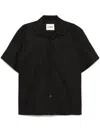 Jil Sander Organic Cotton Shirt In Black
