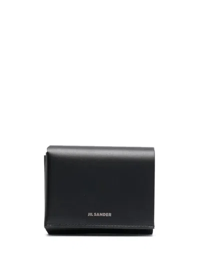 Jil Sander "origami" Wallet In Black
