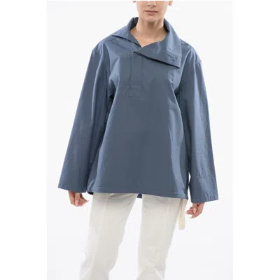 Jil Sander Over Shirt With Button-down Women's Neck