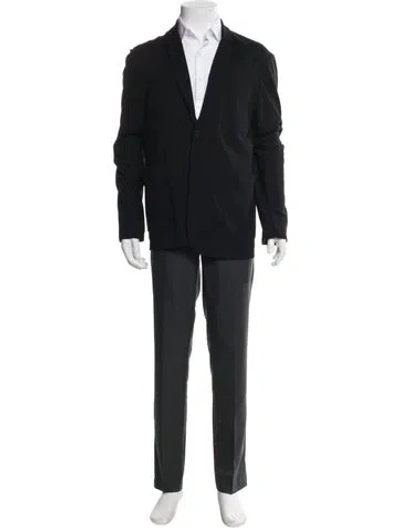 Pre-owned Jil Sander Overcoat In Black