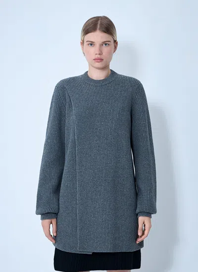 JIL SANDER OVERLAPPED PANEL SWEATER