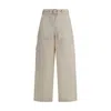 Jil Sander Oversize Pants In Neutral