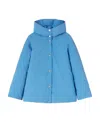 Jil Sander Oversize Puff Jacket In Blue