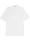 Jil Sander Oversize Shirt In White
