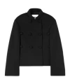Jil Sander Oversize Wool Blazer In Black