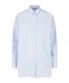 Jil Sander Oversized Button-up Shirt In Black
