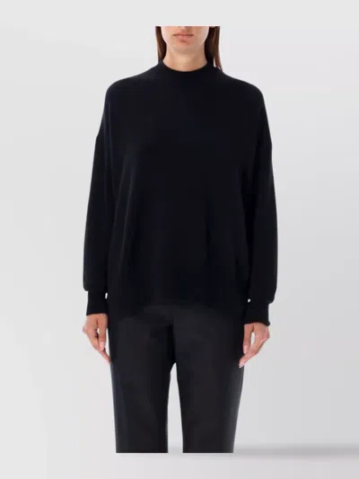 JIL SANDER OVERSIZED CASHMERE CREW NECK KNIT