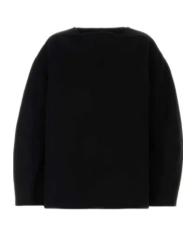 Jil Sander Oversized Jumper In Black