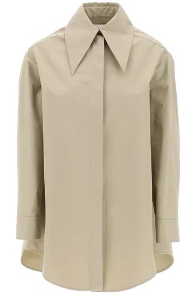 JIL SANDER JIL SANDER "OVERSIZED ORGANIC COTTON SHIRT