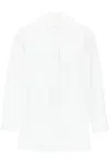 Jil Sander "oversized Shirt With Double In White