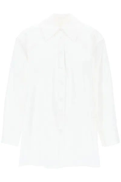 Jil Sander White 100% Cotton Shirt For Women