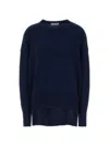 Jil Sander Oversized Sweater In Blue