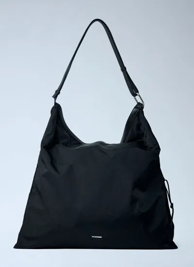 Jil Sander Oversized Tote Bag In Black